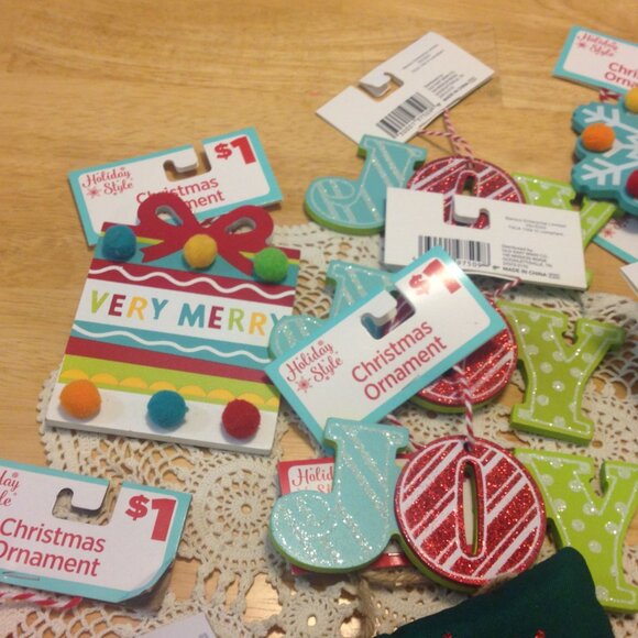 Colorful Christmas Ornaments bundle, cherry and bright - Picture 3 of 6